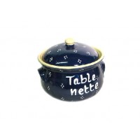 Table nette -- Bleu - Petits Points