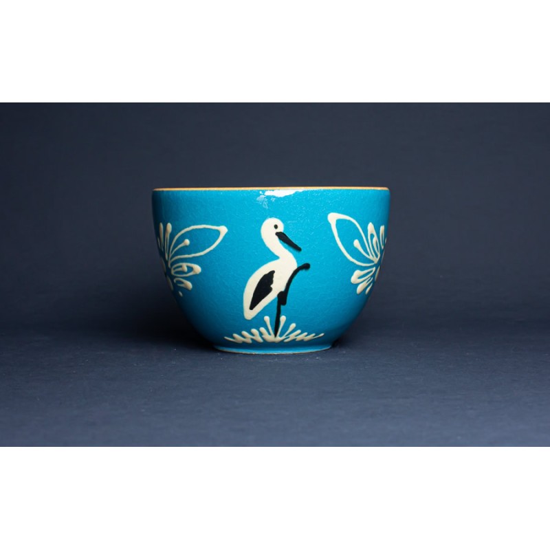 Grand bol - Turquoise - Cigogne