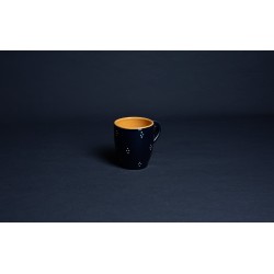 Tasse à expresso - Bleu - Petits points